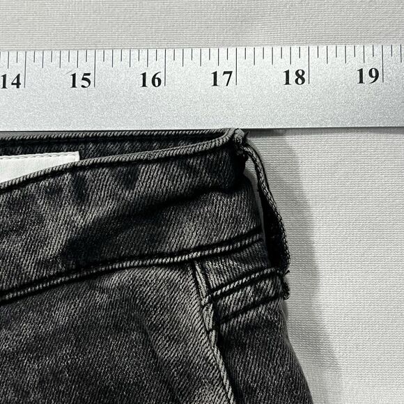 Rag‎ & Bone Jeans Women Gray Distressed Slim Fit Raw Hem Denim Sz 30 (34X28.5) - Picture 11 of 14